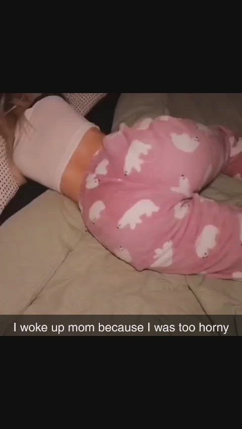 giving mom back shots always cured my horniness