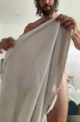 Oops, dropped my towel [36]