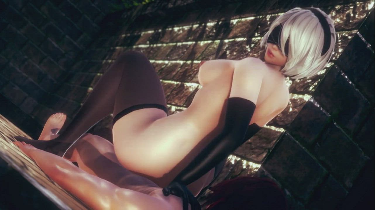 2B hot riding (ahegaoclub)[ Nier Automata ]