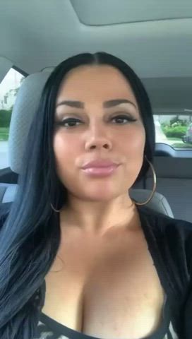 Big Tits Cleavage Latina Lips MILF clip