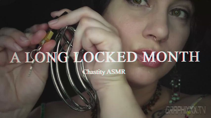 asmr chastity domination domme tease clip