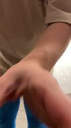 Ass Cute Flashing Gym clip
