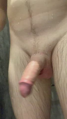 cock gay shaved shower clip