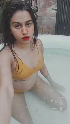 Bathtub Bikini Indian clip