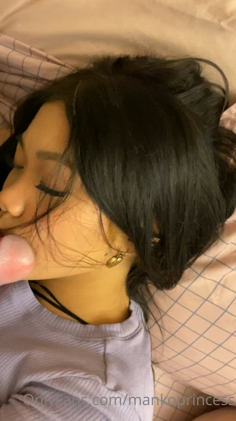 asian blowjob sleeping clip