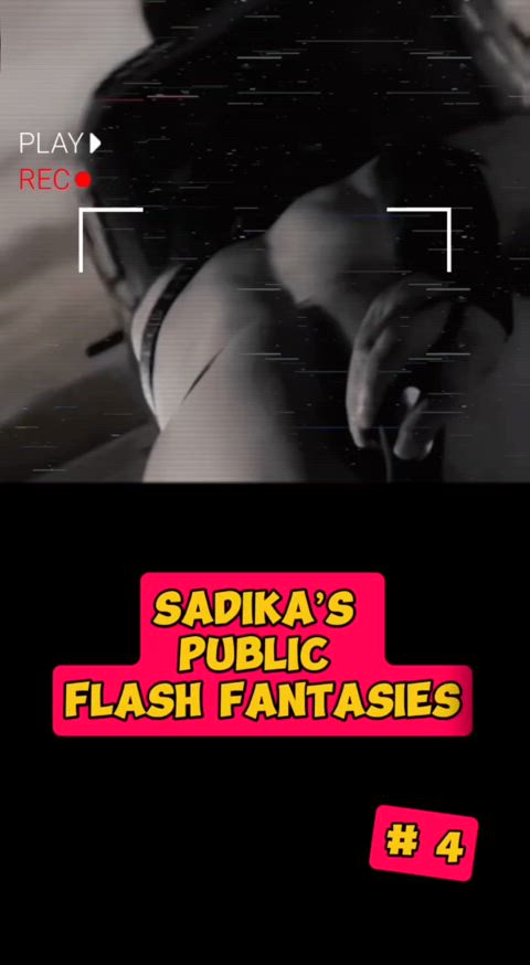 Sadika’s public flash fantasies #4 [Heliport found footage]