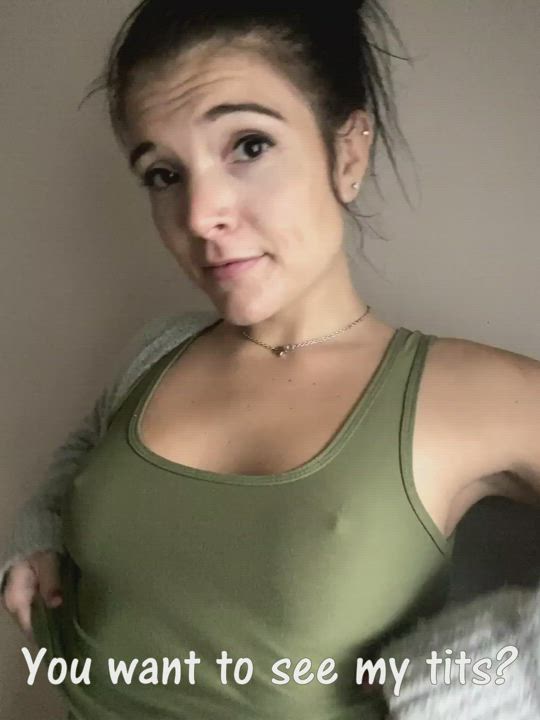 You want to see her perky tits?