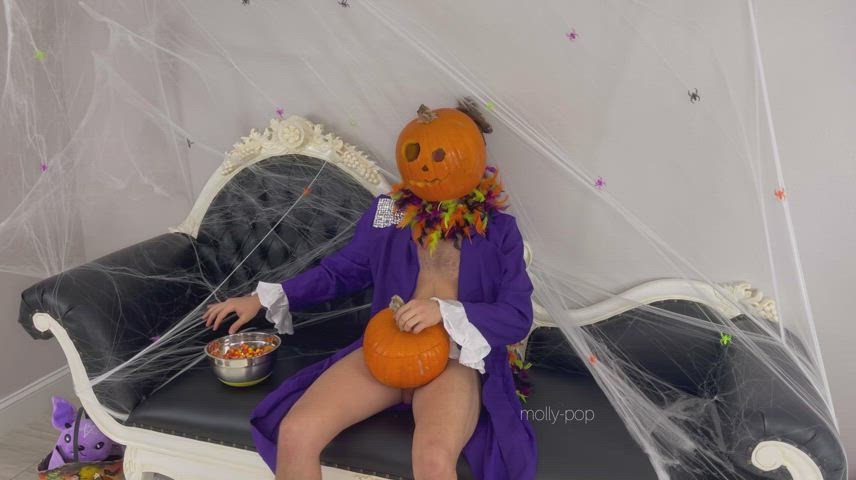had to jerk-o’-lantern to get my candy back! full sex tape available!! find my