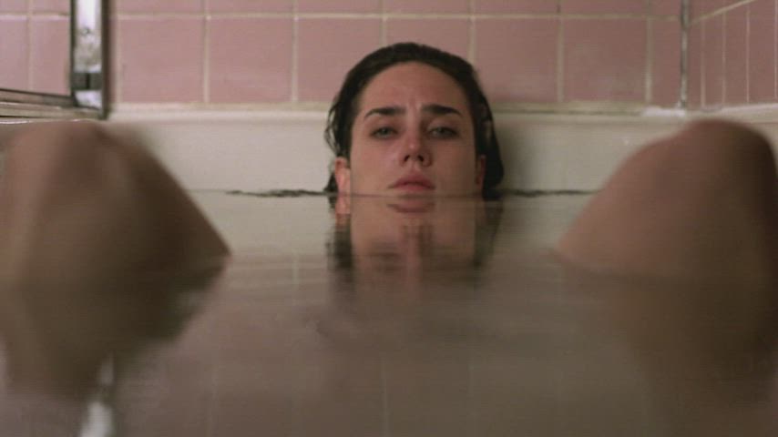 bathroom bathtub celebrity jennifer connelly nipples nude nudity wet wet pussy clip