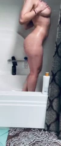 nude shower white girl clip
