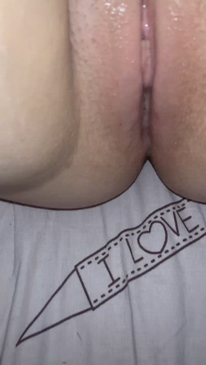 [F] idk why but im really wet today
