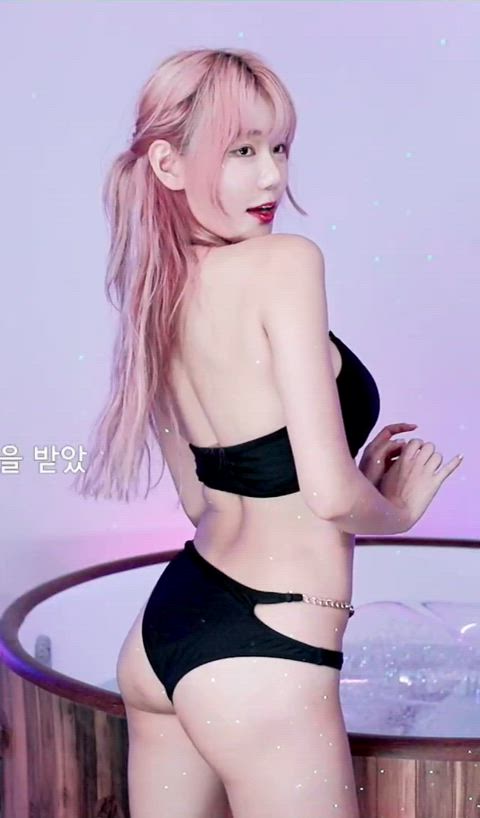 asian ass bikini cute korean natural tits clip