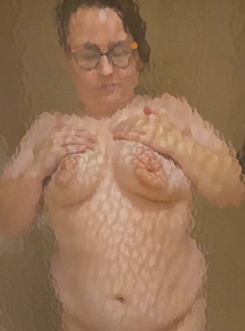 alt bbw big tits chubby glasses hairy pussy hotel onlyfans shower vacation chubby-girls