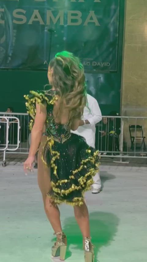 big ass brazilian bubble butt celebrity dancing dress legs tights clip