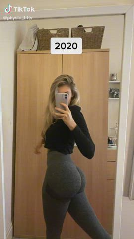 ass booty gym thick yoga pants clip
