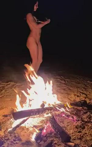 Boobs on fire!!