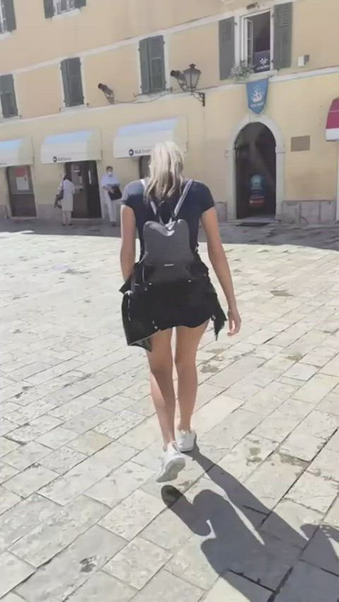 amateur ass cute flashing nudity petite public pussy solo teen clip