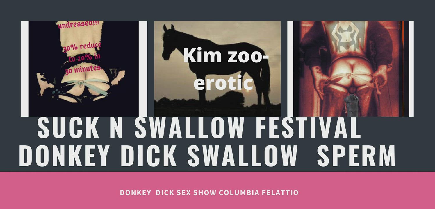 dream of donkey dick on festival