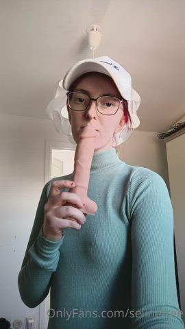 Amateur Blowjob Homemade OnlyFans Redhead Small Tits Solo Swedish Teen clip