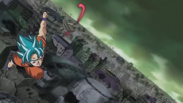 Goku lands a Glorious Back Fist on Zamasu DB Super ENG subs 1080p