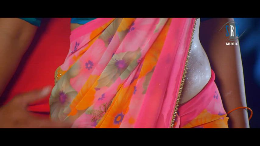 indian saree seduction clip