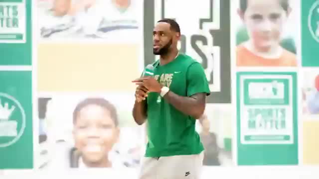 LeBron James Surprises Students With $1 Million Check For A New Gym!
