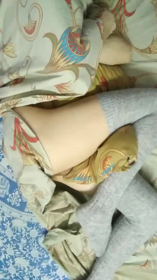 humping my pillow with morning wood