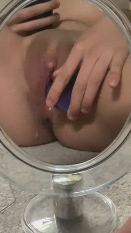 my pussy can’t get enough of my favorite dildo