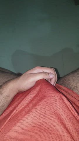 Hairy Cock Precum Uncut clip