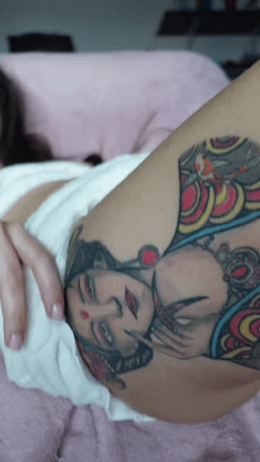 amateur onlyfans stripping tattoo tattooed clip