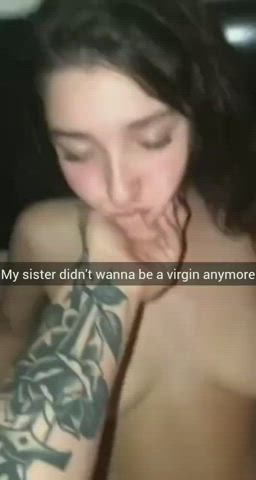 bareback family fantasy homemade nsfw natural tits sister step-sister taboo clip