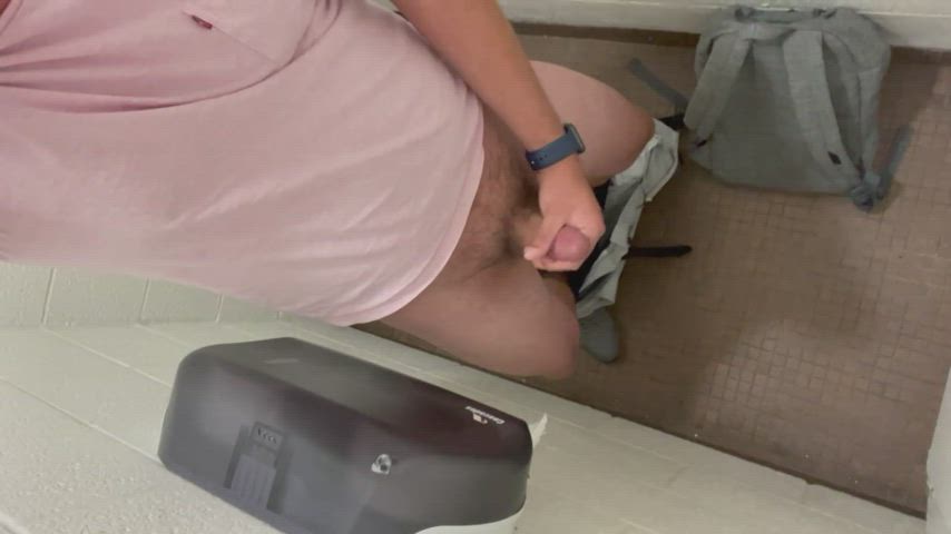 Needed to cum after class.