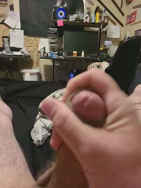 Bisexual Cum Male Masturbation Masturbating clip