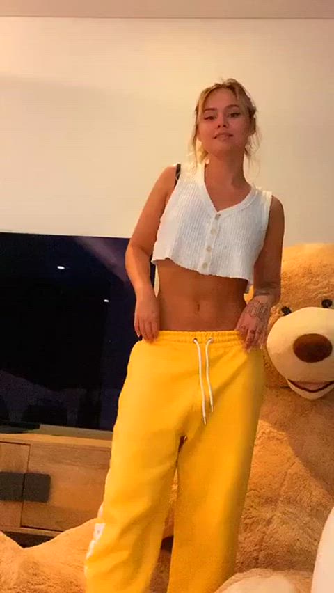 abs belly button british celebrity dance dancing sexy stomach talia mint tiktok celebs