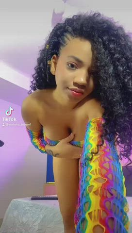 african african american big ass big tits dancing fishnet stripchat tiktok clip