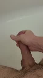 Cock Masturbating Shower clip
