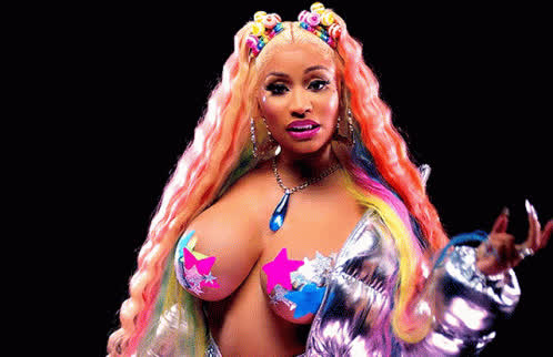 Big Tits Boobs Bouncing Bouncing Tits Celebrity Nicki Minaj Thick Tits clip