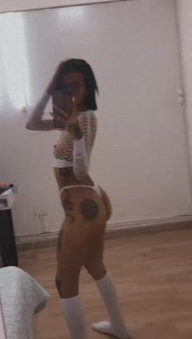 Latina Lingerie Model Nipples Petite Skinny Tattoo Teen Webcam clip
