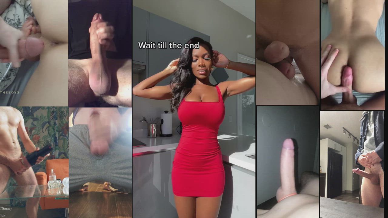 BabeCock Big Tits Bouncing Tits Cum Ebony Frotting TikTok clip