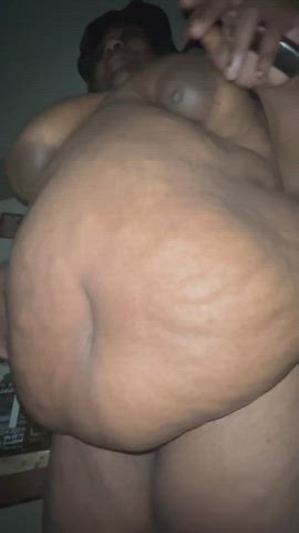 ass spread bbw ebony clip