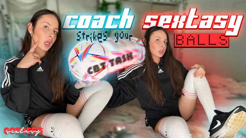NEW CLIP - coach sextasy strikes your balls CBT task ⚽️ (full 11 min 20 second