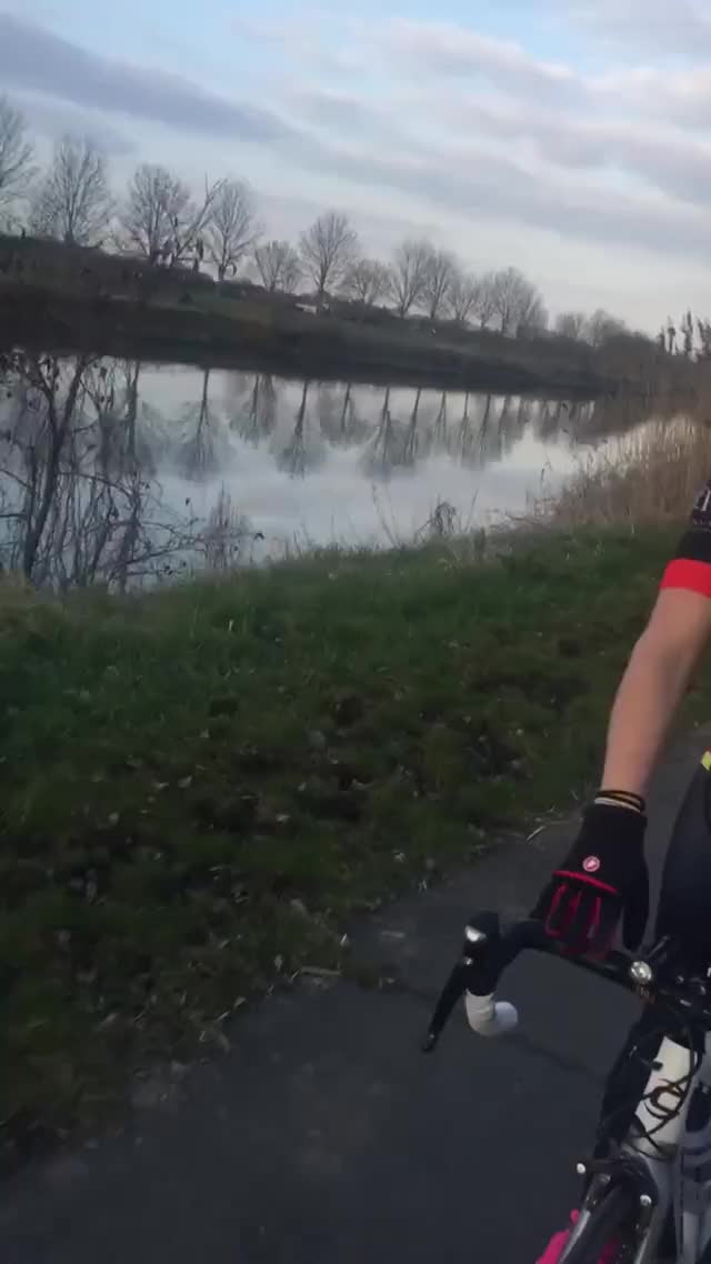 Boobs-out cycling