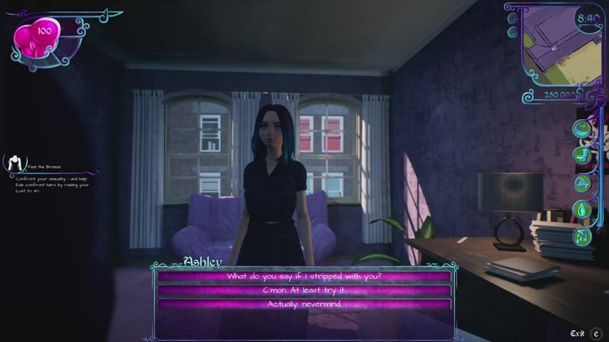 My Lust Wish - Ashley and Evie in-game sex scene