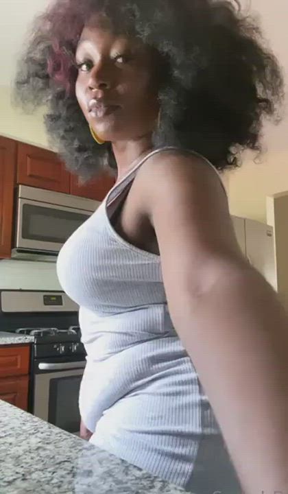 African Booty Ebony Thick clip