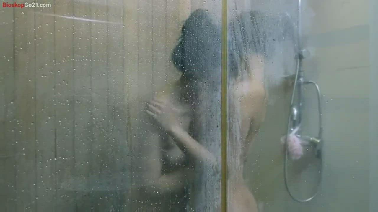 Korean Lesbian Shower clip
