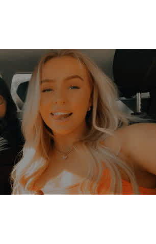 Blonde Selfie Sensual clip