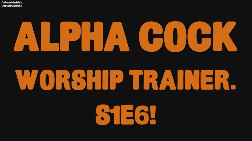 Train your beta brain to crave ALPHA COCK! S1E5 - Worship Alpha Cock Trainer!