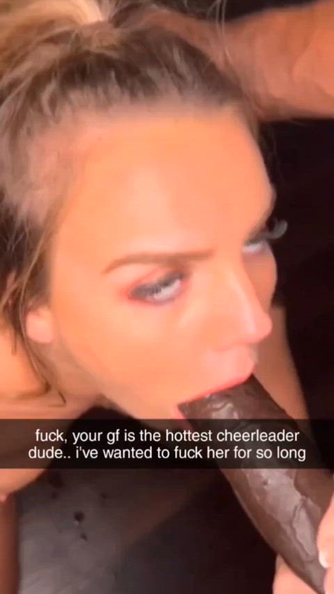 Your cheerleader gf fucks the quarterback