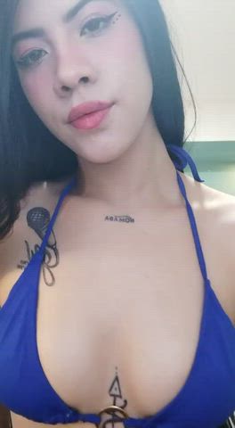 latina model pierced small tits tattoo teen teens tits webcam clip