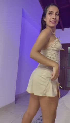Ass Big Ass Booty Dress Latina Sensual Striptease Tattoo Webcam clip